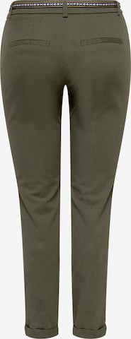 ONLY Regular Chino Pants 'BIANA-MAREE' in Green