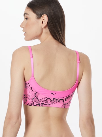 Bustino Reggiseno sportivo 'Forever' di PUMA in rosa