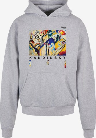 Merchcode Sweatshirt 'APOH - Kandinsky Ultra' in Grijs: voorkant