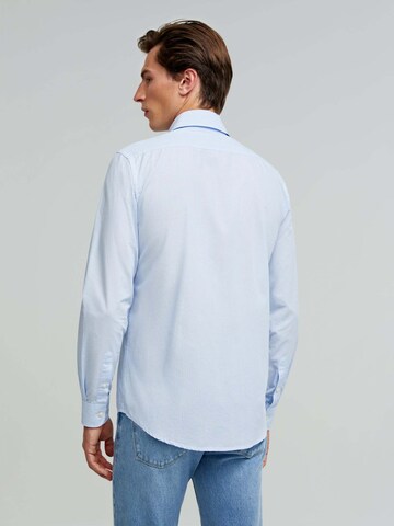 Regular fit Camicia 'Elisee' di Scalpers in blu