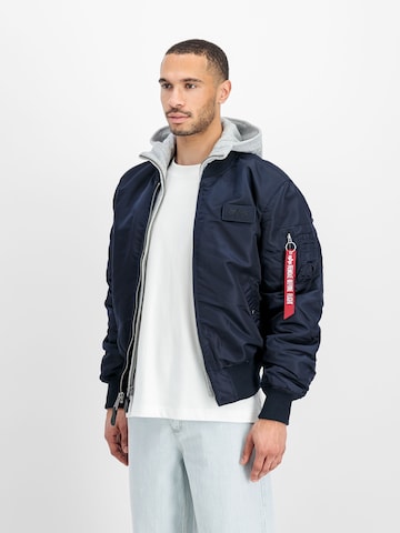 ALPHA INDUSTRIES Kurtka przejściowa 'MA-1 D-Tec' w kolorze niebieski