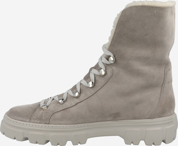 Paul Green Lace-Up Ankle Boots in Grey