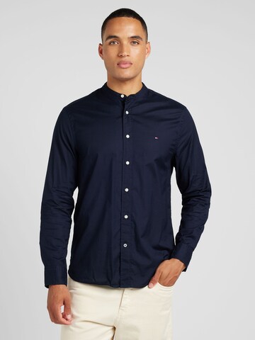 TOMMY HILFIGER Regular fit Ing - kék: elől