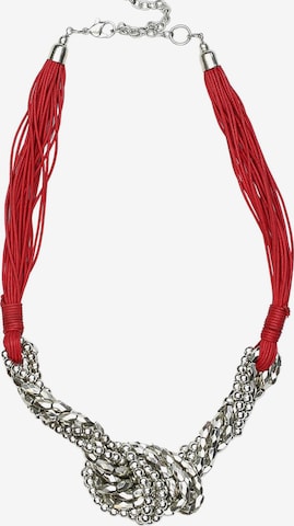 COLLEZIONE ALESSANDRO Necklace 'Hera' in Red: front