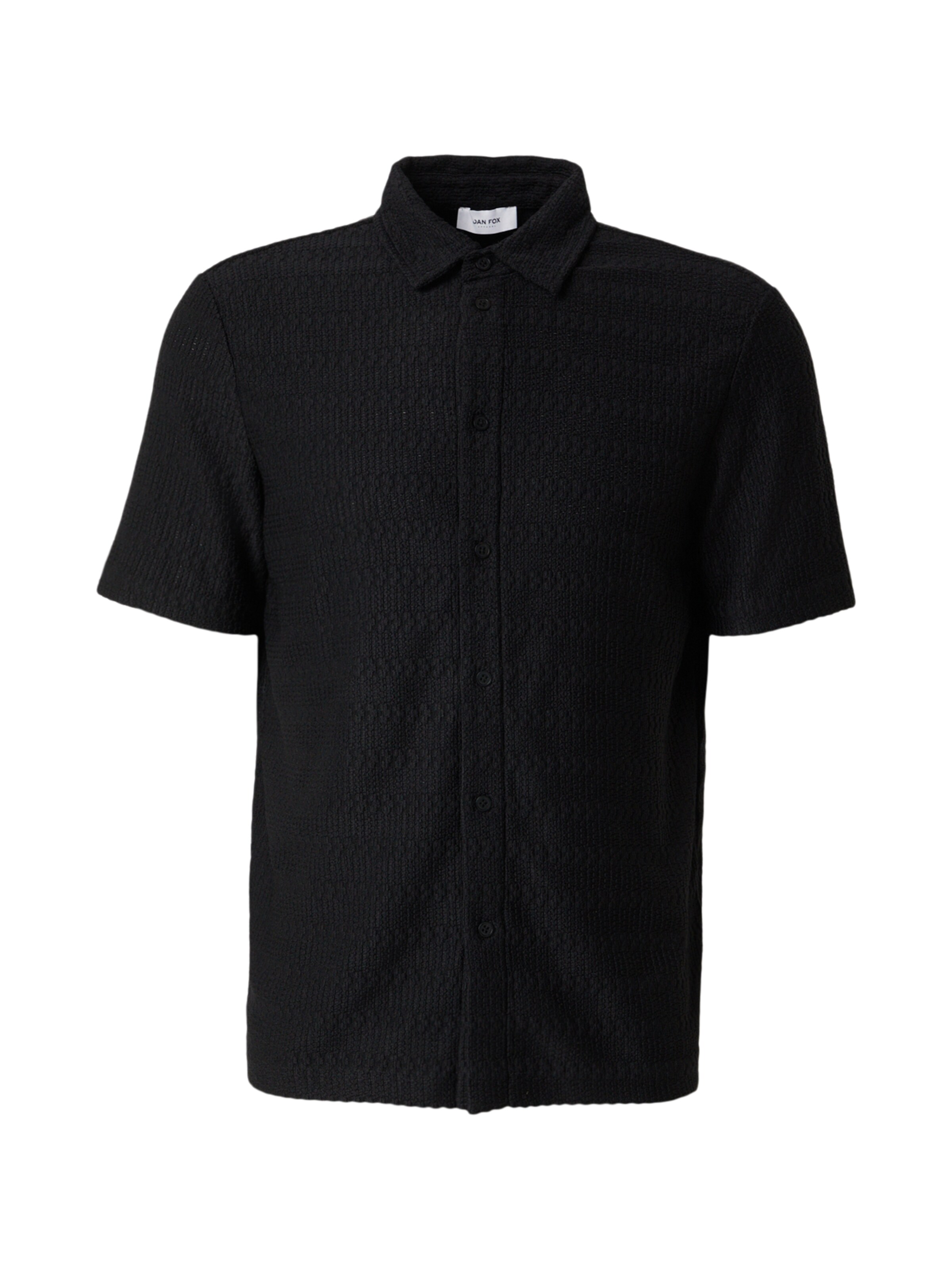 Cămașă 'Christian' DAN FOX APPAREL pe negru, Vizualizare produs