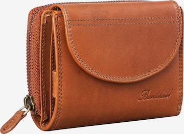Benthill Wallet in Brown: front