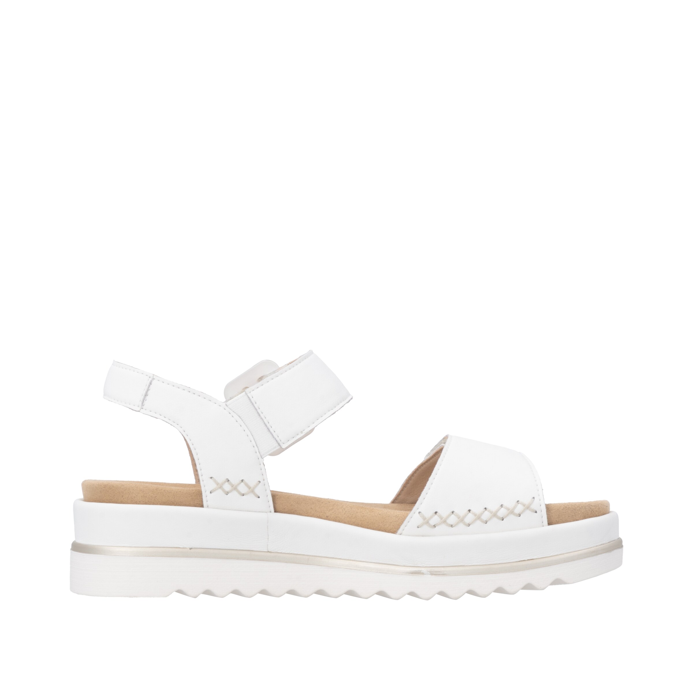 Sandales 'D3P53' REMONTE en blanc