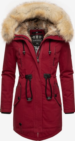 Parka d’hiver 'Bombii' NAVAHOO en rouge : devant