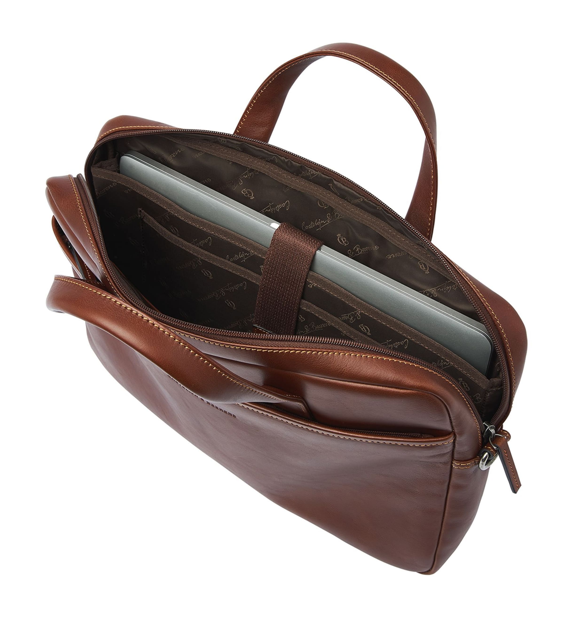 Borsa portadocumenti di Castelijn & Beerens in marrone