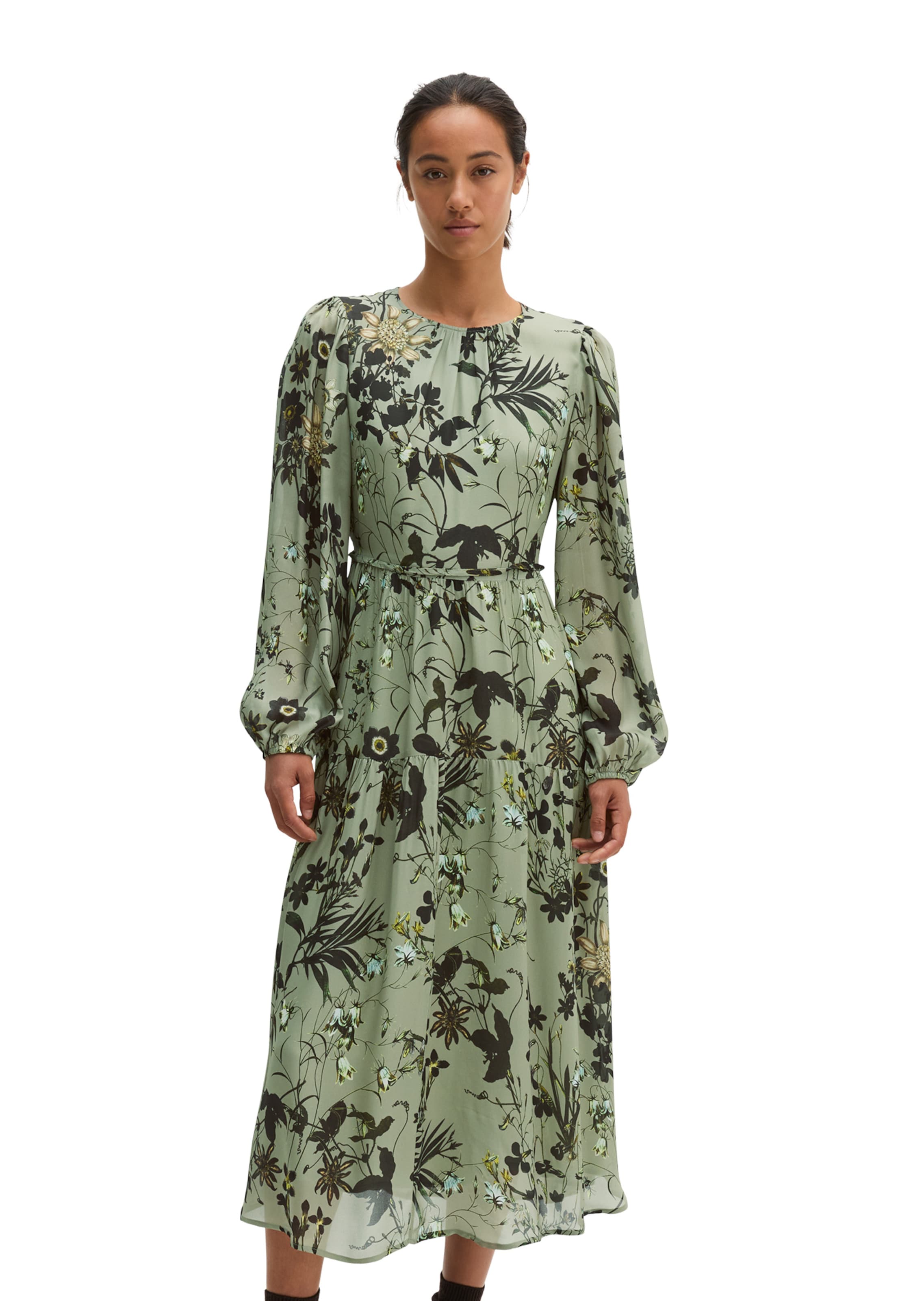 Marc O'Polo Kleid in Grün: Vorderseite
