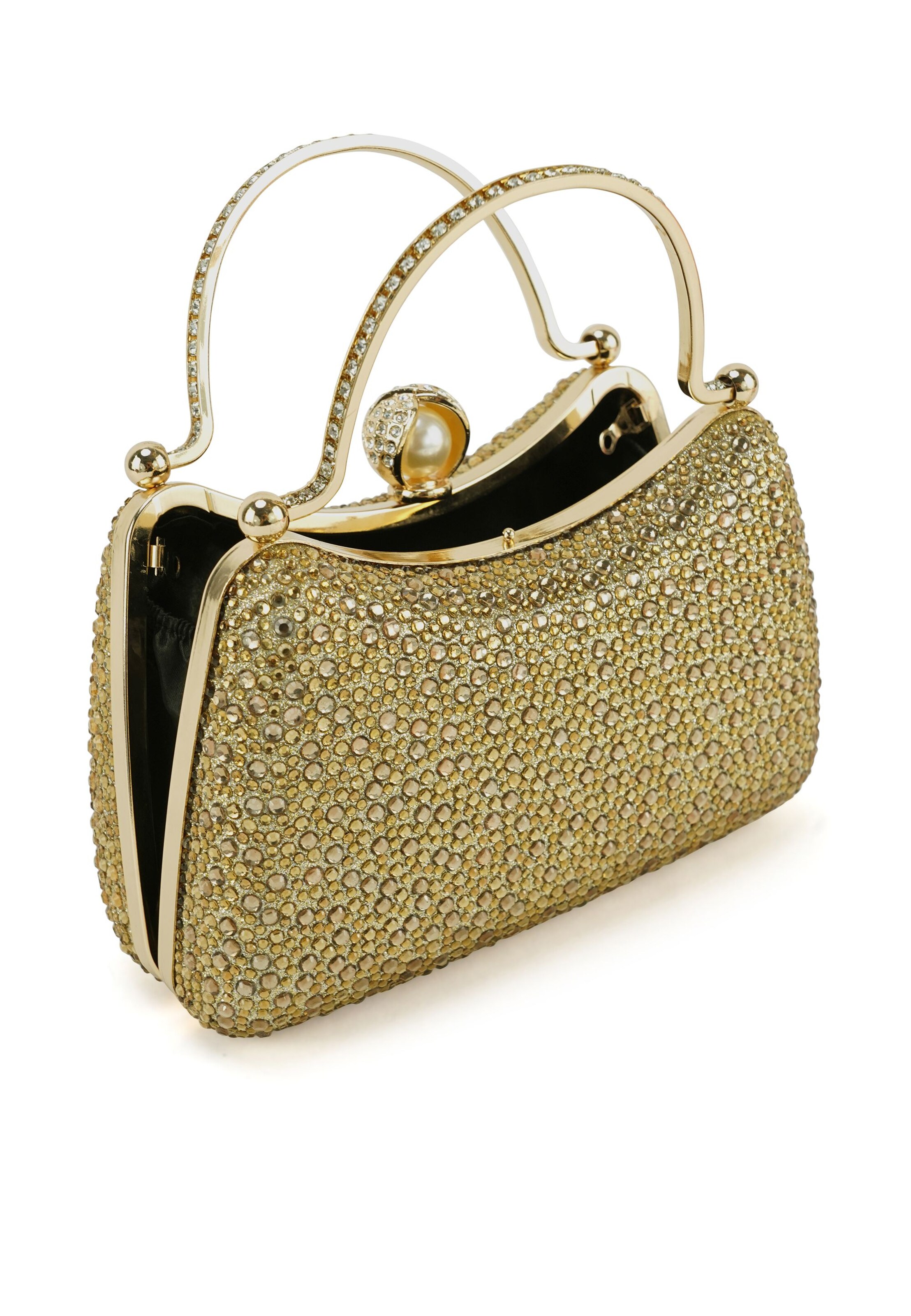 HARPA Clutch 'ORALEI' in Gold