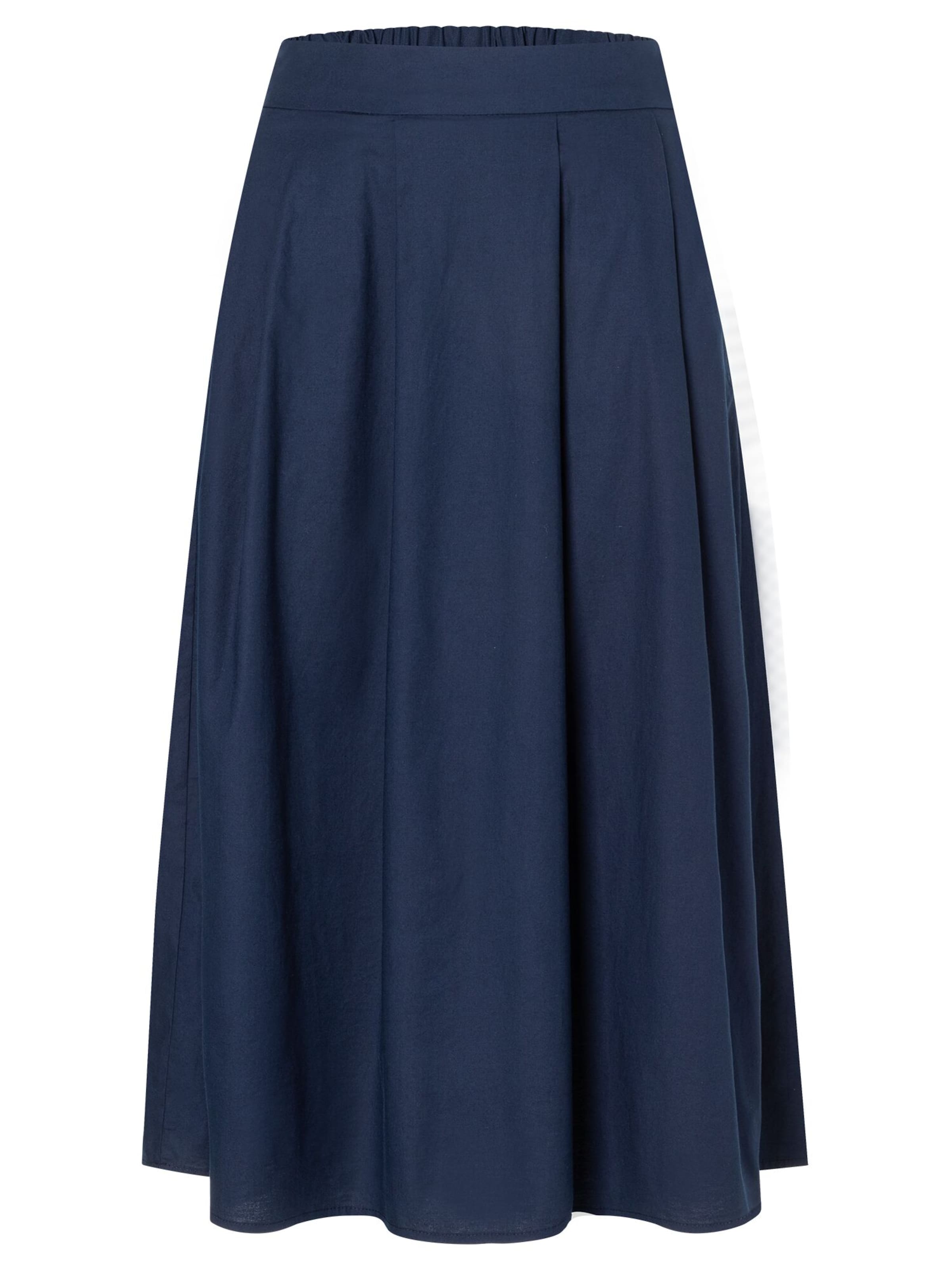 Fustă de la MORE & MORE pe albastru: față