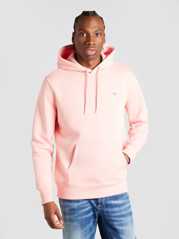 Sweat-shirt GANT en rose : devant