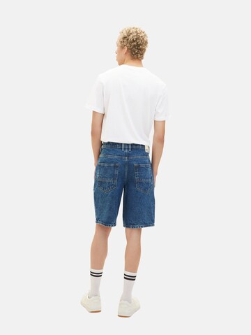 TOM TAILOR DENIM Regular Shorts in Blau