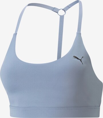 PUMA Sports Bra in Blue: front