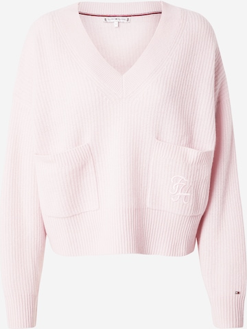 Pull tommy hilfiger rose sale