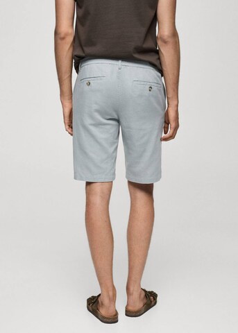 MANGO MAN Slimfit Shorts 'Atrani' in Grau