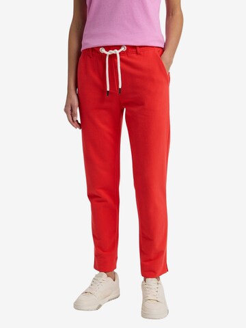 Elbsand Regular Chino 'Ivalo' in Rood: voorkant