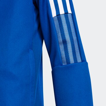 ADIDAS PERFORMANCE Skinny Sports jacket 'Tiro 21' in Blue