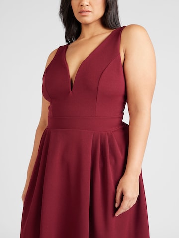 Robe de cocktail 'KANDY' WAL G. en rouge