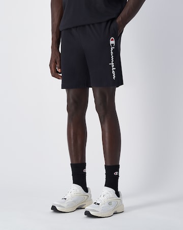 Champion Authentic Athletic Apparel Regular Pants in Black: front