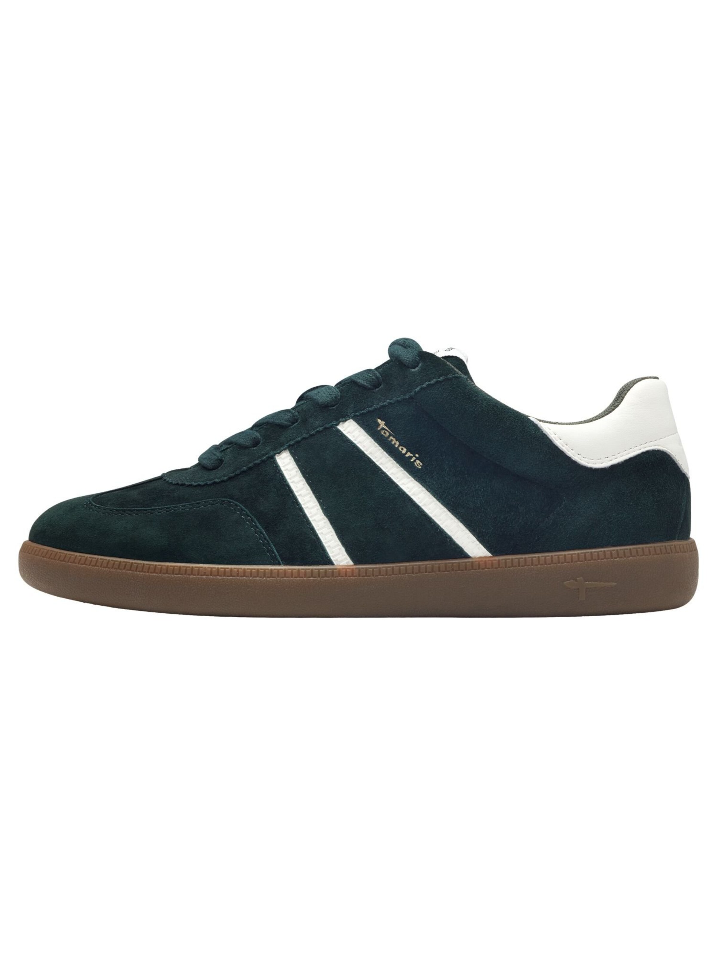 Sneaker low de la Tamaris pe verde