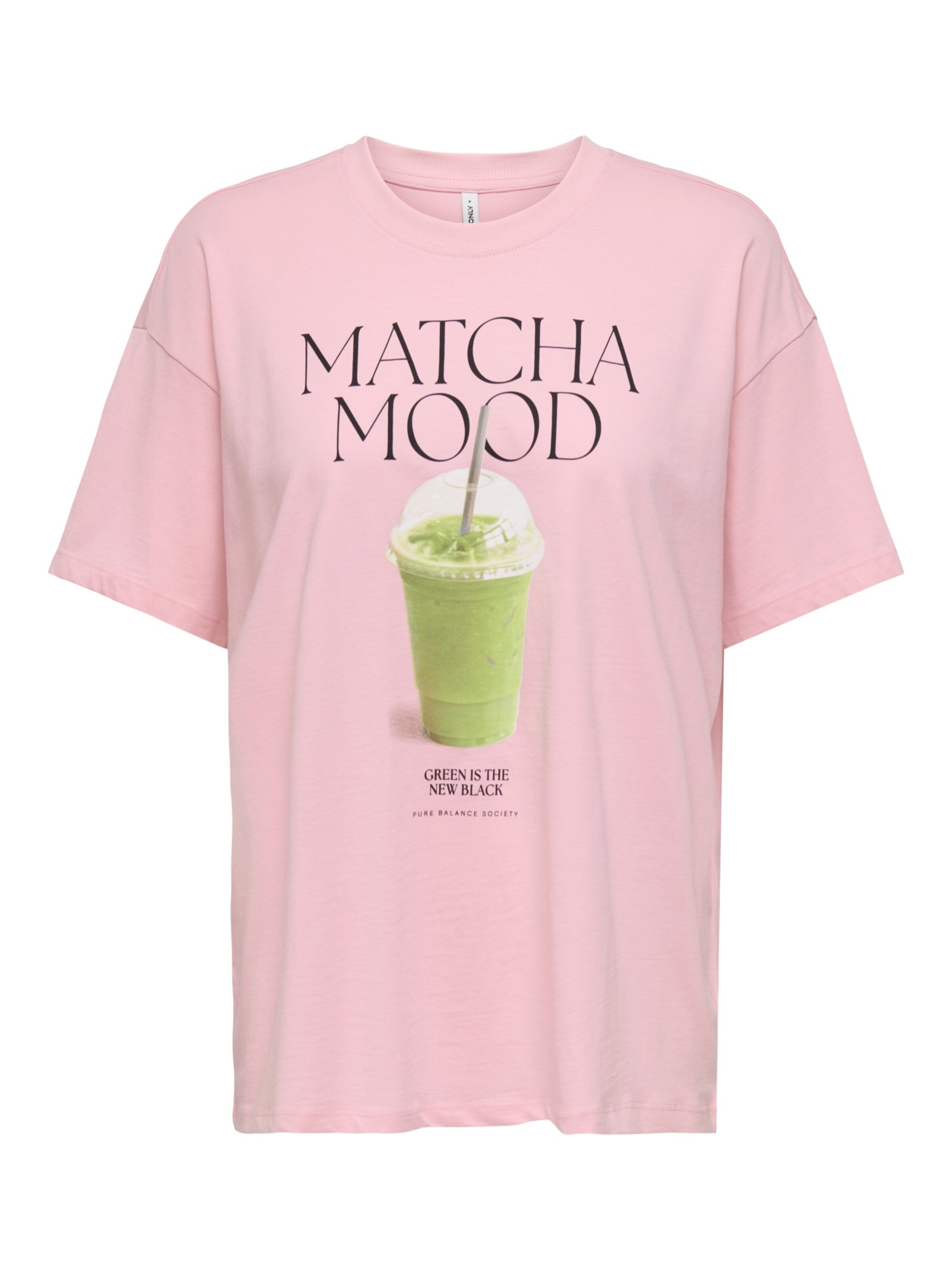 Maglia extra large di ONLY in rosa: frontale