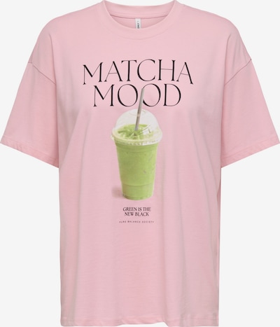 ONLY Paita värissä limetti / roosa / musta, Tuotenäkymä