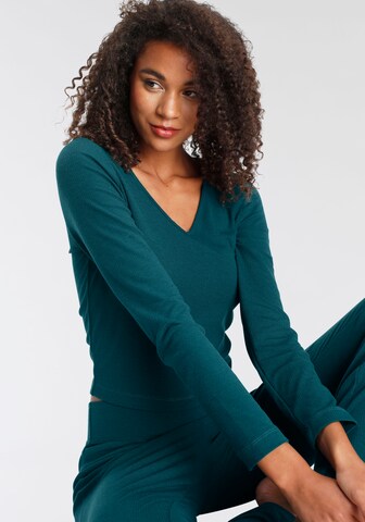 LSCN by LASCANA Pajama in Green