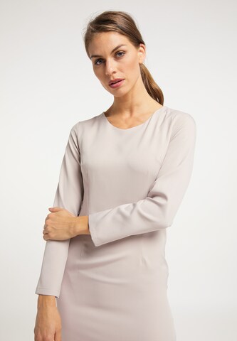 Robe fourreau usha BLACK LABEL en gris