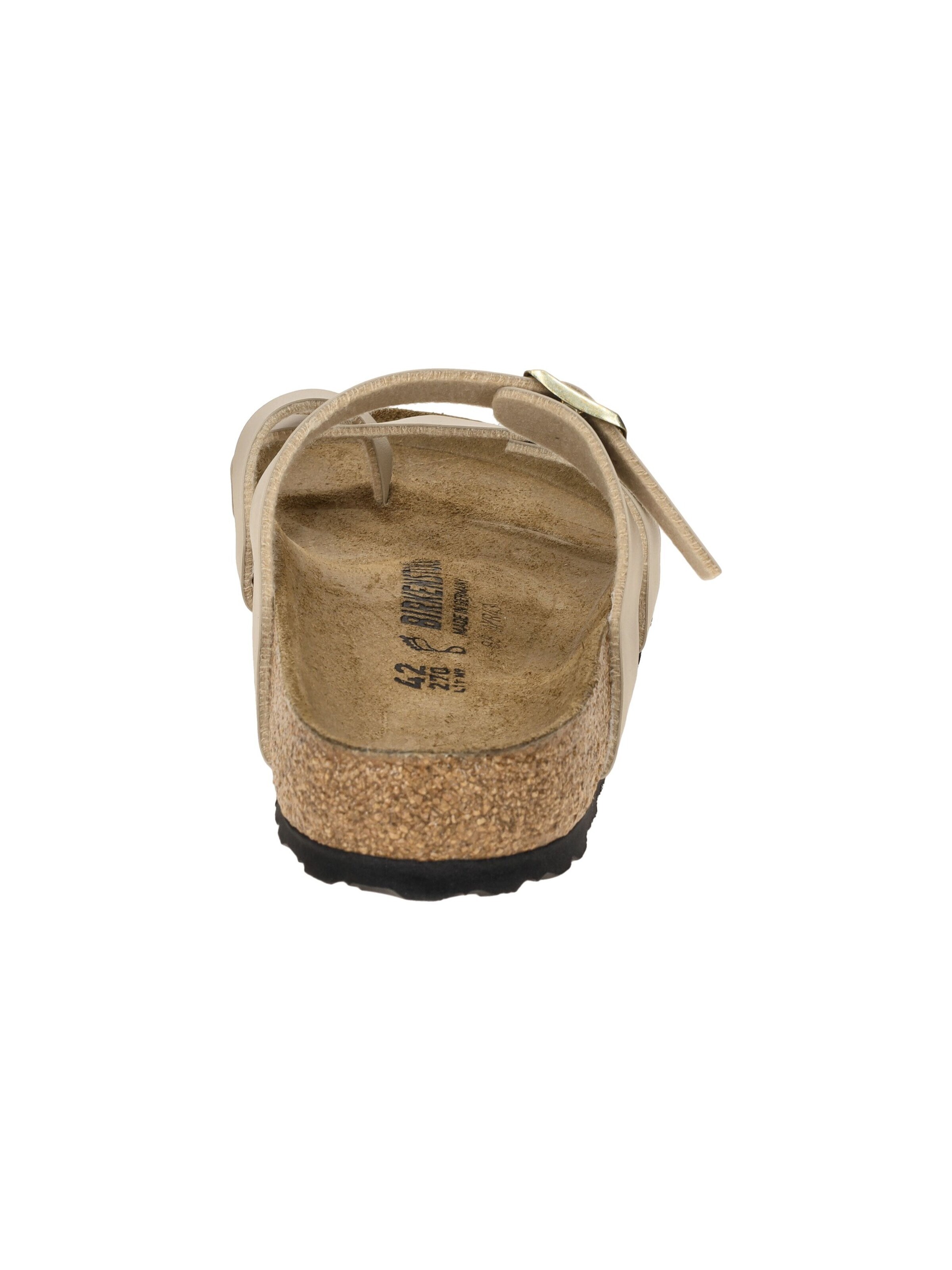 BIRKENSTOCK Pantolette 'Mayari' in Beige