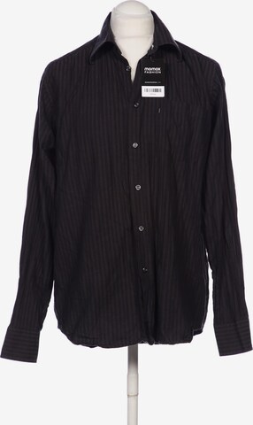 LERROS Button Up Shirt in L in Brown: front