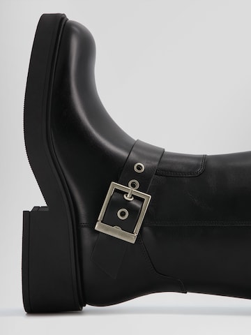 Bottes Bershka en noir