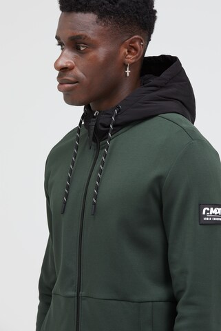 CMPD Zip-Up Hoodie in Green