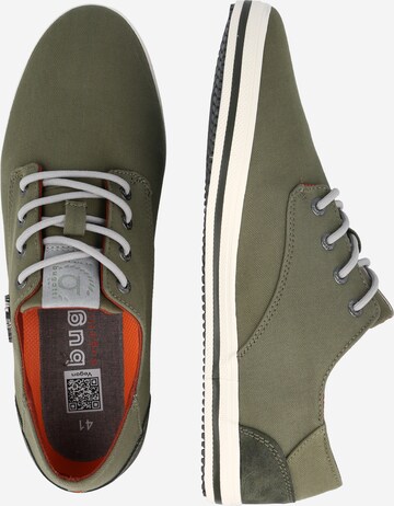 bugatti Šněrovací boty – zelená
