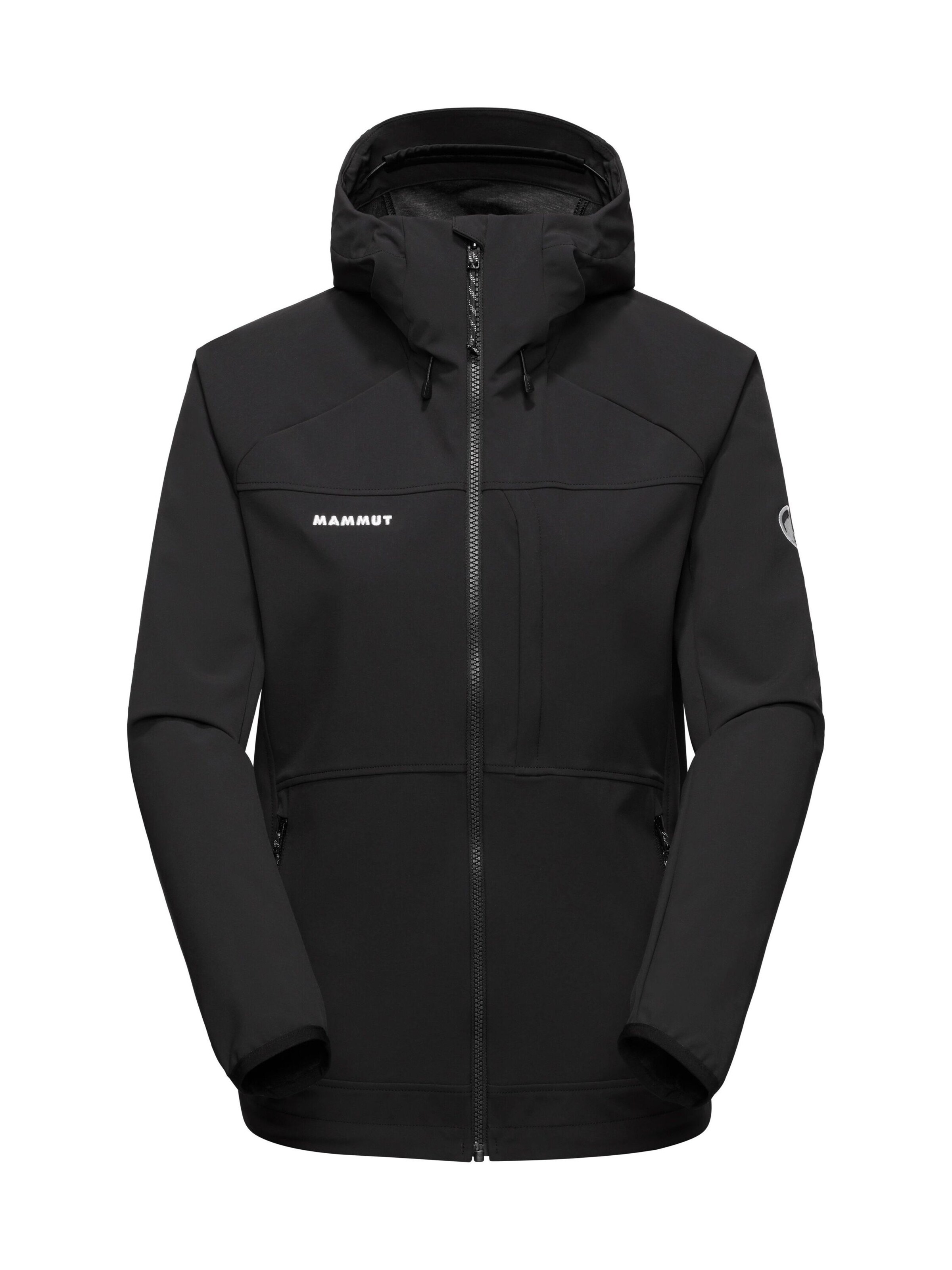 MAMMUT Outdoorjacke in Schwarz: Vorderseite