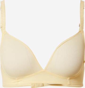 T-shirt Reggiseno di ESPRIT in giallo: frontale