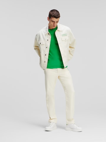 Karl Lagerfeld Демисезонная куртка в Белый