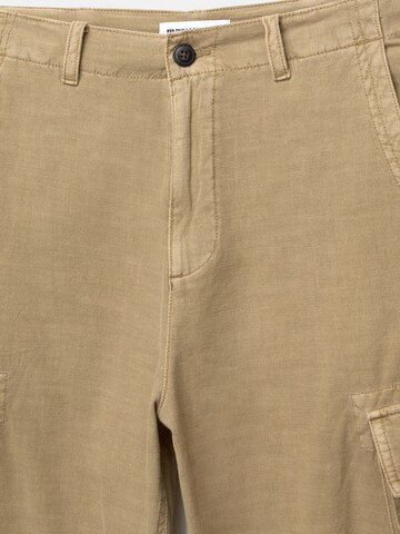 Loosefit Pantalon cargo Pull&Bear en beige
