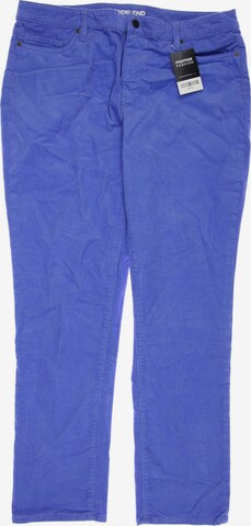 Lands‘ End Stoffhose XXXL in Blau: predná strana