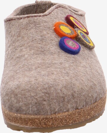 HAFLINGER Slippers in Brown