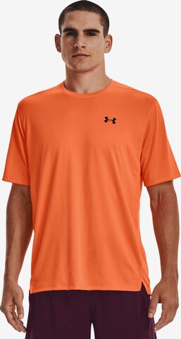 UNDER ARMOUR Functioneel shirt 'Tech Vent' in Oranje: voorkant