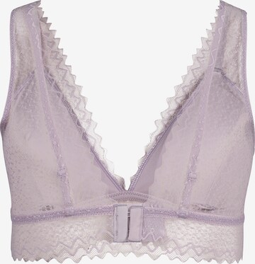 Skiny Triangle Bra in Purple