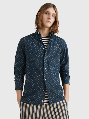 TOMMY HILFIGER Regular fit Button Up Shirt in Blue: front