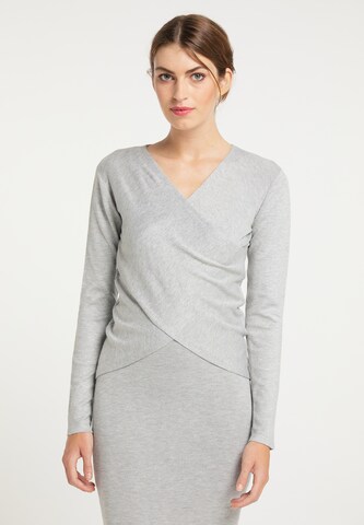 usha BLACK LABEL Pullover in Grau: predná strana