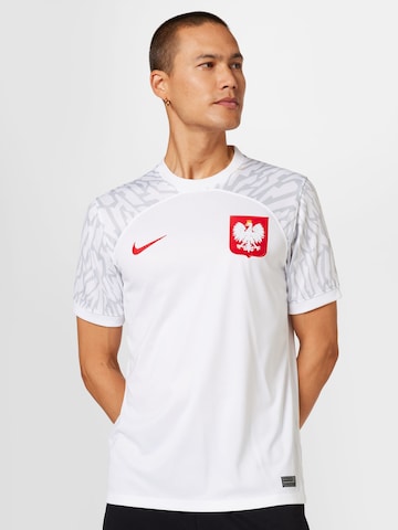 NIKE Dres 'Polen 2022 Heim' - biela: predná strana