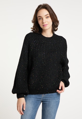 Pull-over MYMO en noir : devant