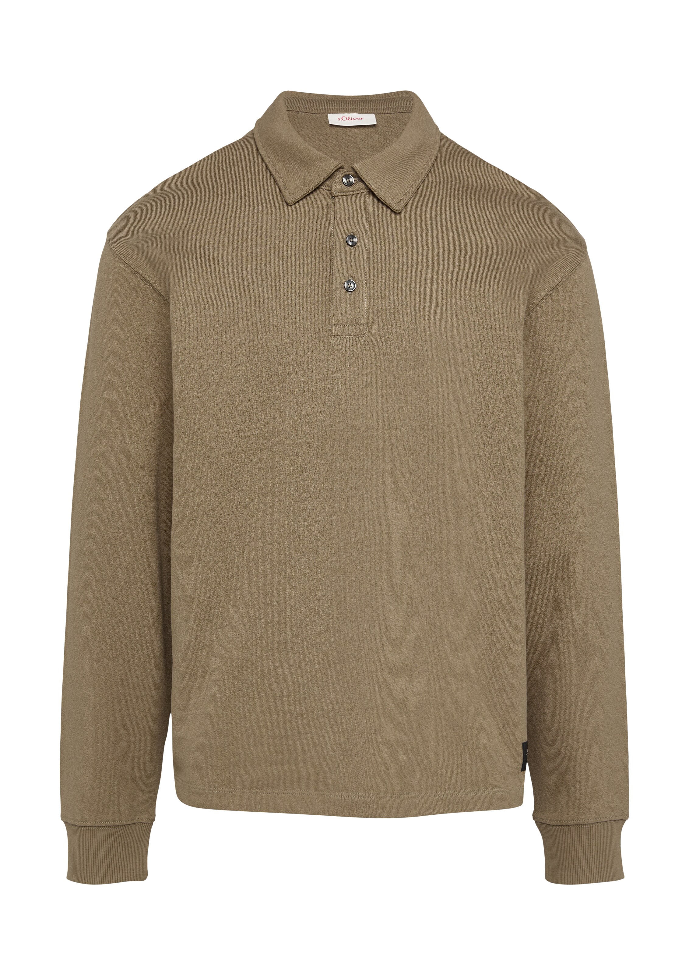 s.Oliver Sweatshirt in Braun: Vorderseite