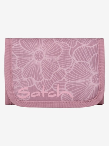 Satch Wallet 'Portemonnaie Geldbeutel' in Pink: front