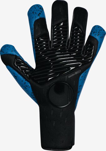 UHLSPORT Athletic Gloves in Blue